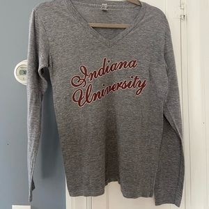Indiana university American apparel long sleeve t